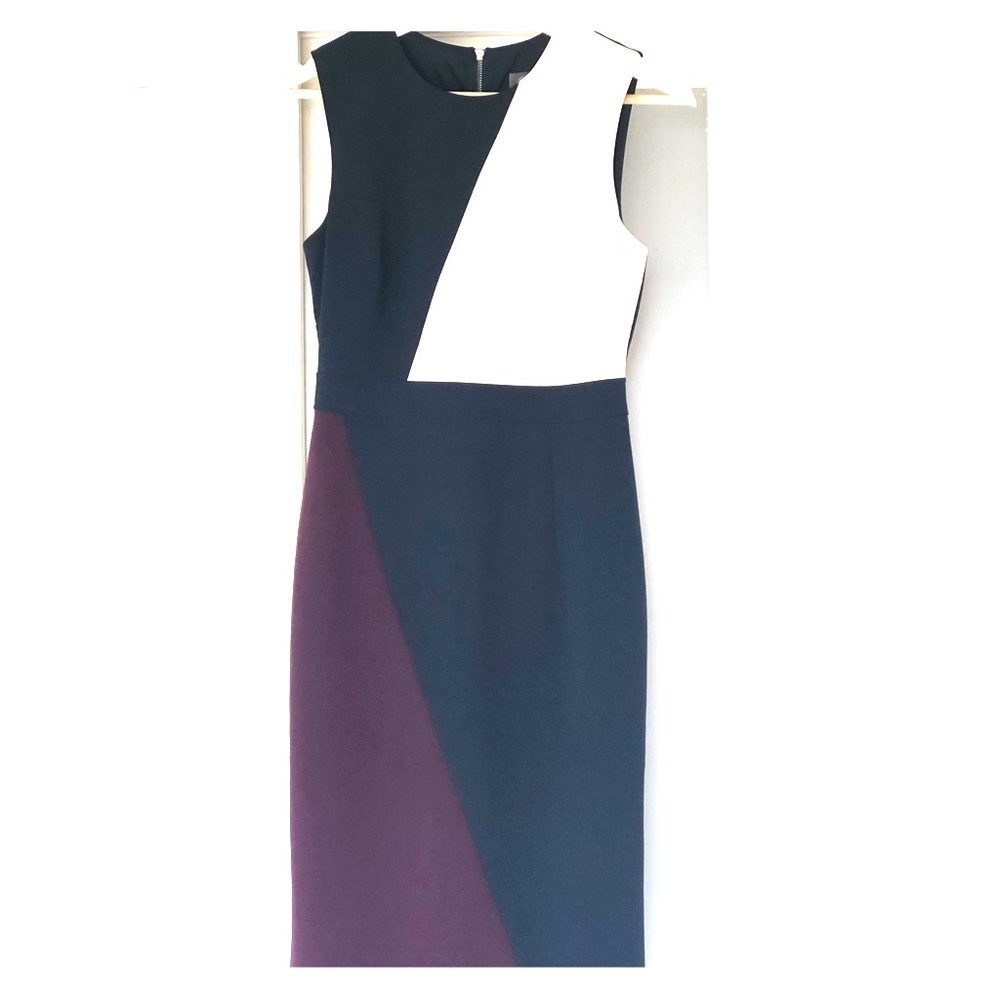 VINCE CAMUTO color block dress